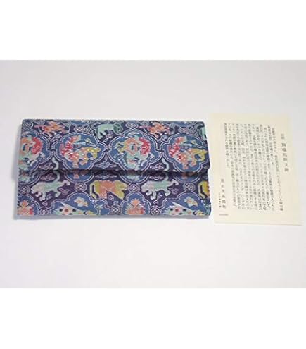 Amazon｜茶道具 仕覆 しふく ふくさ 龍村美術織物 「鴛鴦唐草文錦」 茶